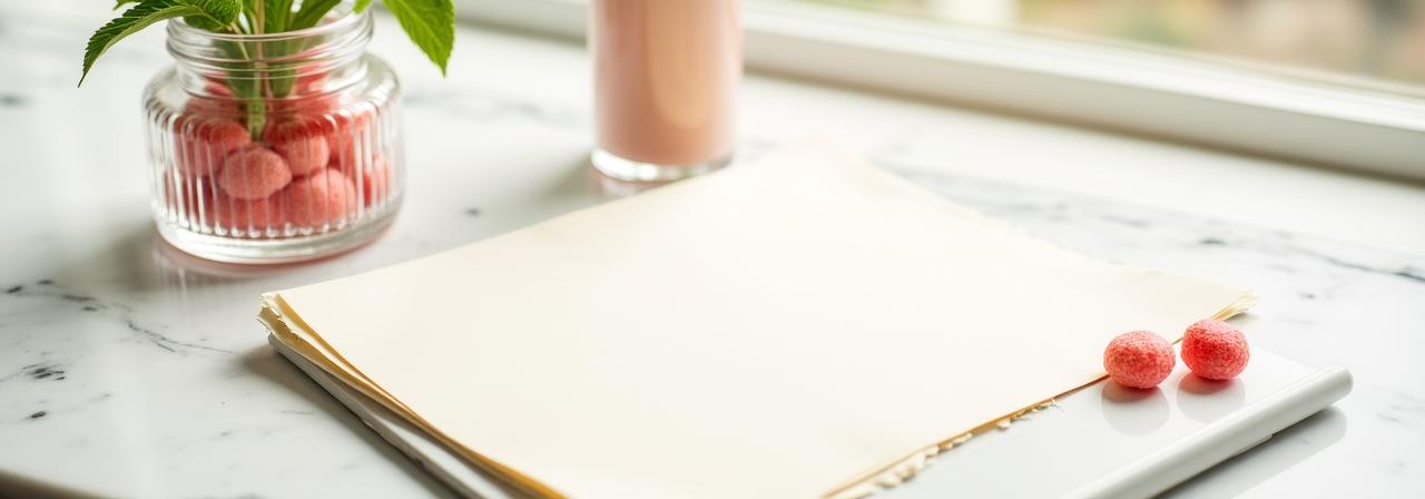 Documenti legali eleganti con dolci artigianali